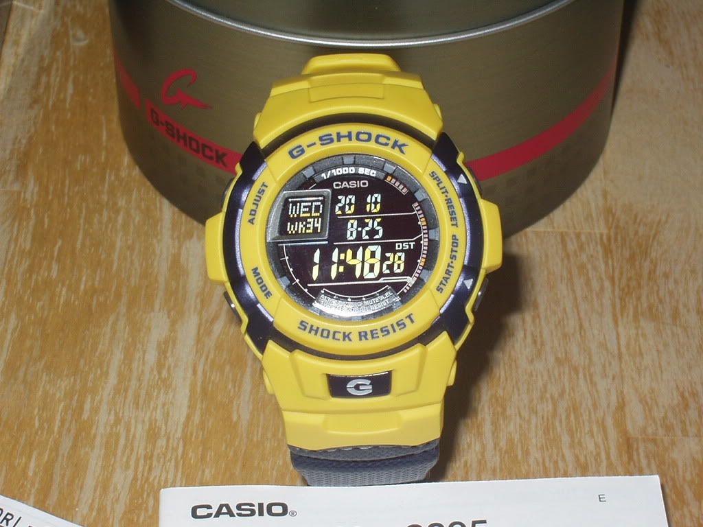 band bezel g shock